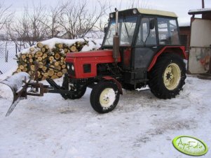 Zetor 6011 + pług do śniegu