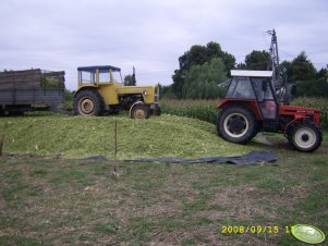 Zetor 6245 i Ursus C-360