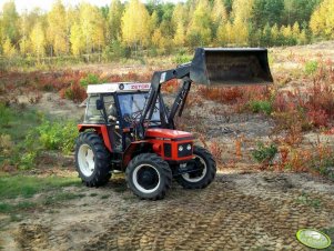 Zetor 6245 + Quicke 430