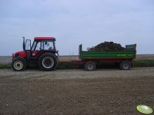 Zetor 6340 i przyczepa 5t