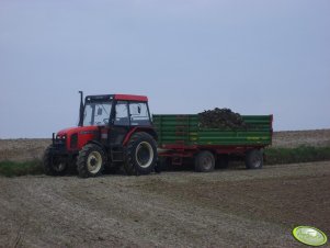 Zetor 6340 i Przyczepa 5t