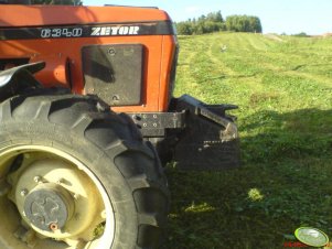 Zetor 6340 + obciążniki Pronar