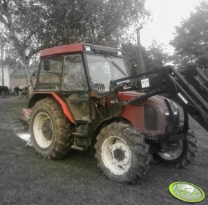 Zetor 6340 + pług 4x35