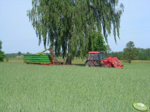 Zetor 6340 + Sieczkarnia  Z-305