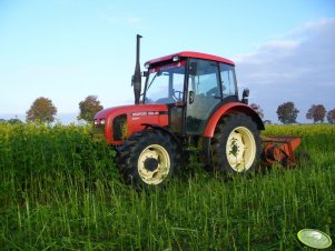 Zetor 6341 i sieczkarnia 
