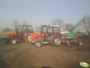 Zetor 6911 oraz Ursus C-360 3P i cyklop 