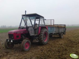 Zetor 6911 + rozrzutnik