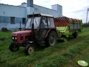 Zetor 7011 + Claas Autonom U30