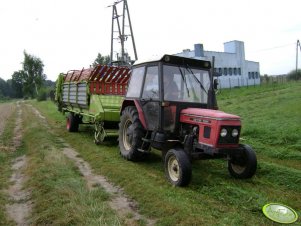 Zetor 7011 + Claas Autonom U30