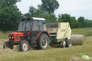 Zetor 7011 + Krone 8-16s