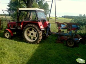 Zetor 7011 + Pług 2 skibowy