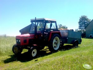 Zetor 7011 + Przyczepa