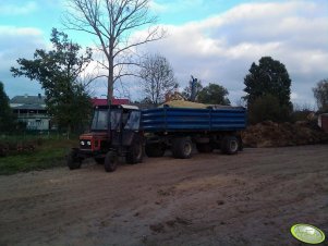 Zetor 7011 + Przyczepa