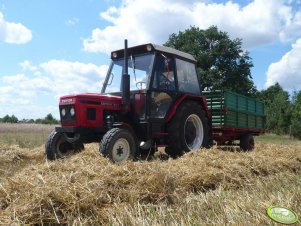 Zetor 7011 + przyczepa