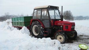 Zetor 7011 + przyczepa