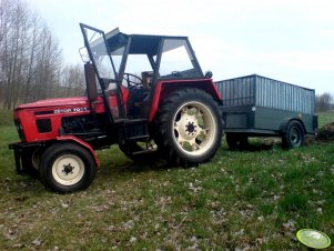 Zetor 7011 + przyczepka 