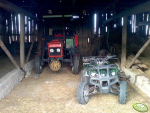 Zetor 7011 + Quad