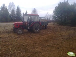 Zetor 7011 + Rozrzutnik