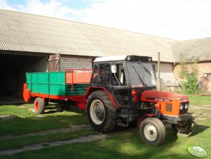 Zetor 7011 + rozrzutnik