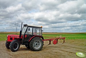 Zetor 7045 + Pług 4x40 