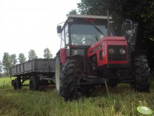 Zetor 7045 + przyczepa