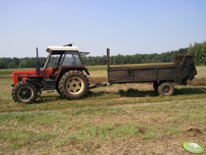 Zetor 7045 + rozrzutnik