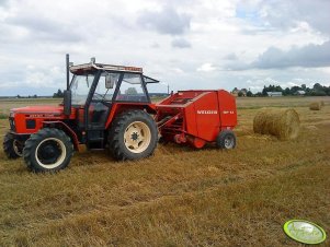 Zetor 7045 + Welger RP12