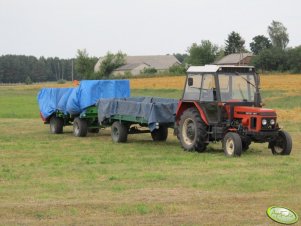 Zetor 7211 + 2 rozrzutniki