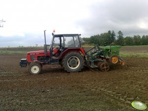 Zetor 7211 + Agregat uprawowo-siewny 2,5m