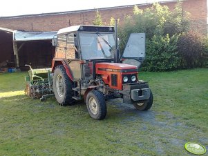 Zetor 7211 + Agregat uprawowo-siewny (bierny) + amazone D7 "SPECiAL"