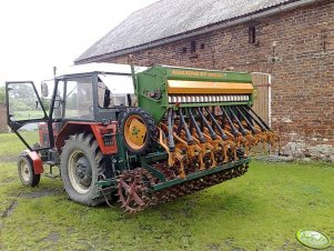 Zetor 7211 + Agregat uprawowo-siewny (bierny) + Amazone D7