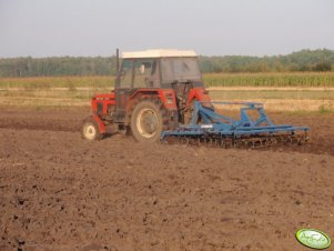Zetor 7211 + agregat uprawowy LEMKEN 3m.