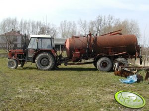 Zetor 7211 + beczka 10tys. litrów