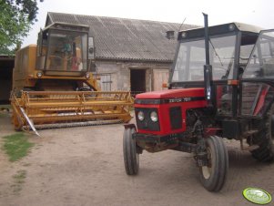 Zetor 7211 &  Bizon Z056