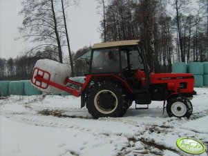 Zetor 7211 + chwytak do bel