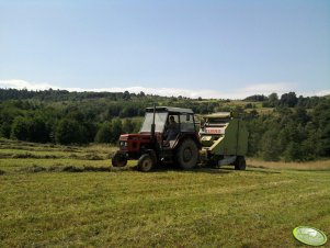 Zetor 7211 + Claas Rollant 62