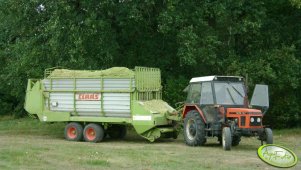 Zetor 7211 + Claas Sprint U33