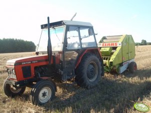 Zetor 7211 + Claas