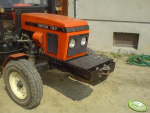 Zetor 7211 - dodatkowe obciążniki