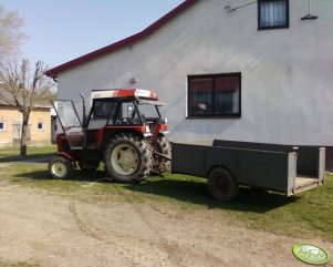 Zetor 7211 + dwukółka