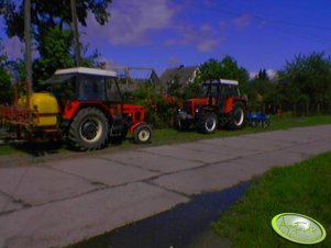 Zetor 7211 i 8145 z gruberem