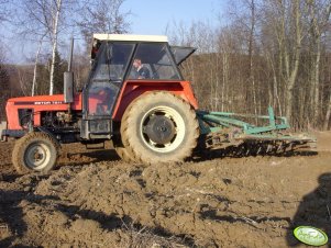 Zetor 7211 i agregat 