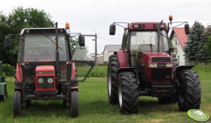 Zetor 7211 i Case 5150 