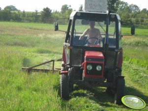 Zetor 7211 i kosiarka rotacyjana Talex