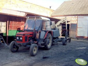 Zetor 7211 i ładowacz