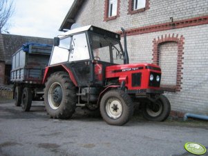 Zetor 7211 i przyczepa