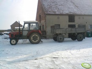 Zetor 7211 i przyczepa 