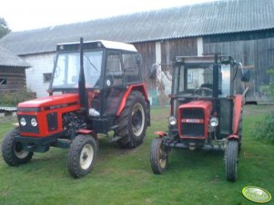 Zetor 7211 i Ursus C-330