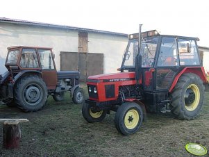 Zetor 7211 i Ursus C-360