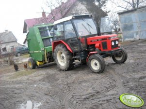 Zetor 7211 + John Deere 550